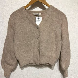 ミッシュマッシュ(MISCH MASCH)のミッシュマッシュ　MISCHMASCH ニット　カーディガン　ラベンダー M(カーディガン)