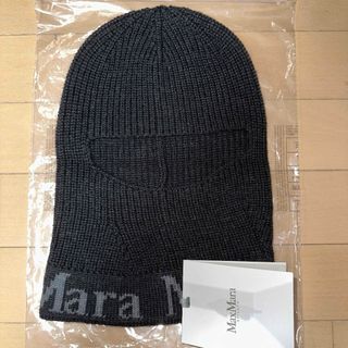 マックスマーラ(Max Mara)の●新品/正規品● Max Mara ピュア ウール バラクラバ ODE(ニット帽/ビーニー)