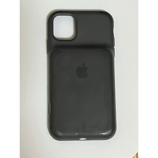 アップル(Apple)のiPhone11用　Apple純正ケース　スマートバッテリー　黒　ブラック(iPhoneケース)