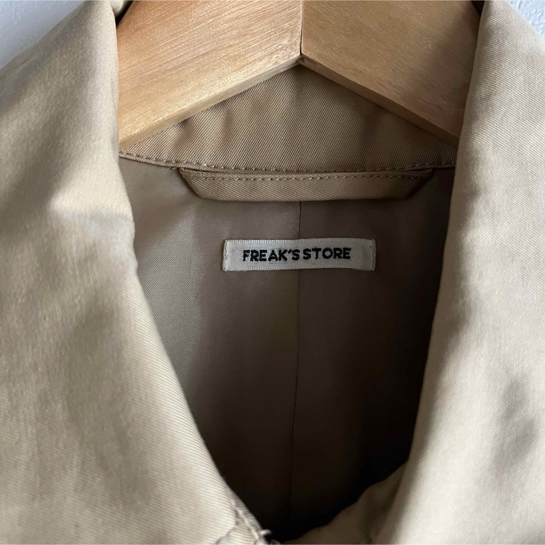 FREAK'S STORE(フリークスストア)のFREAK’S STORE トレンチコート Mサイズ レディースのジャケット/アウター(トレンチコート)の商品写真
