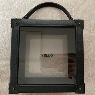 イエローブーツ(Yellow boots)のyello クリアハンドバッグ 黒(ハンドバッグ)