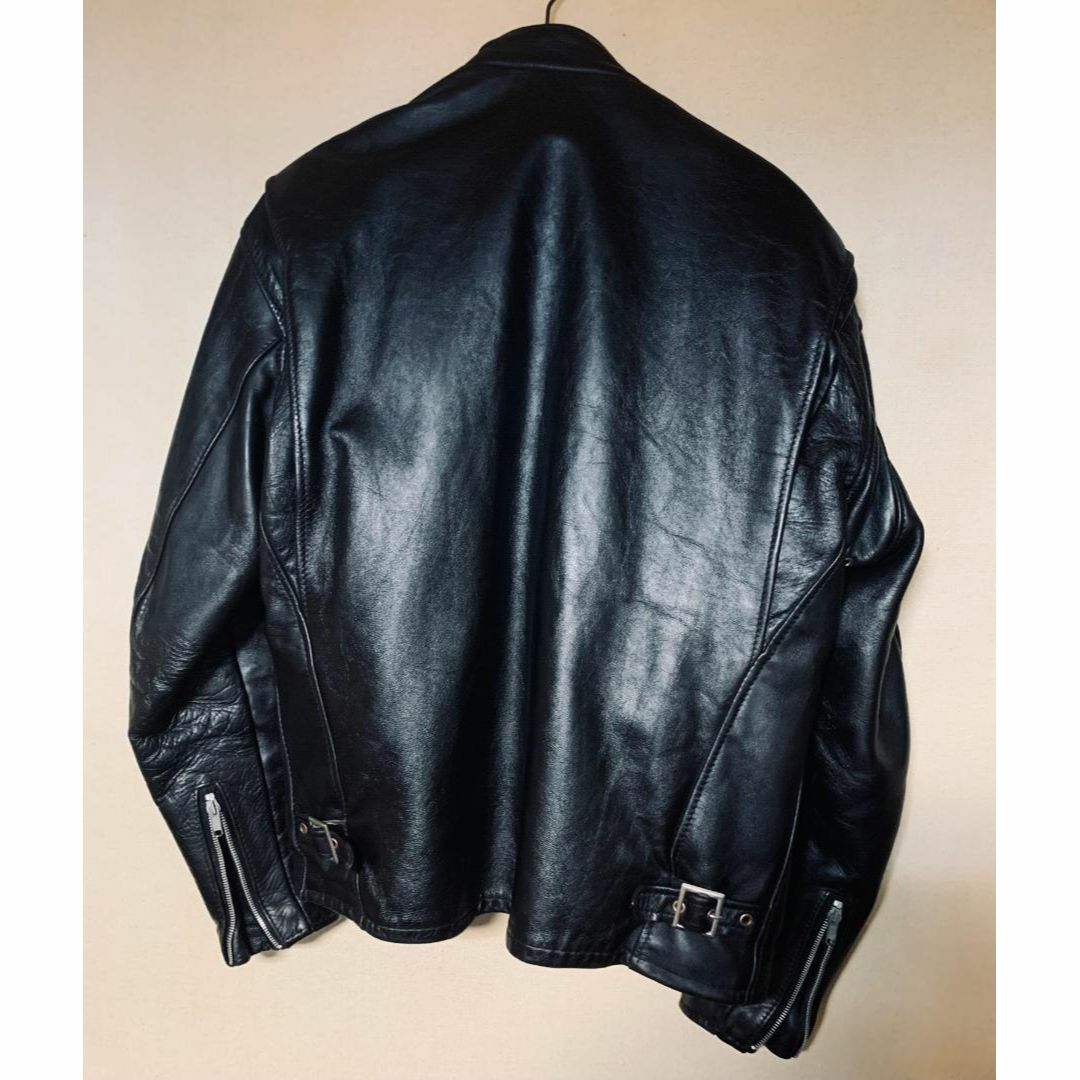 匿名配送】SCHOOT ショット シングルライダース ボア付き 38 匿名配送】SCHOOT ショット シングルライダース ボア付き 38