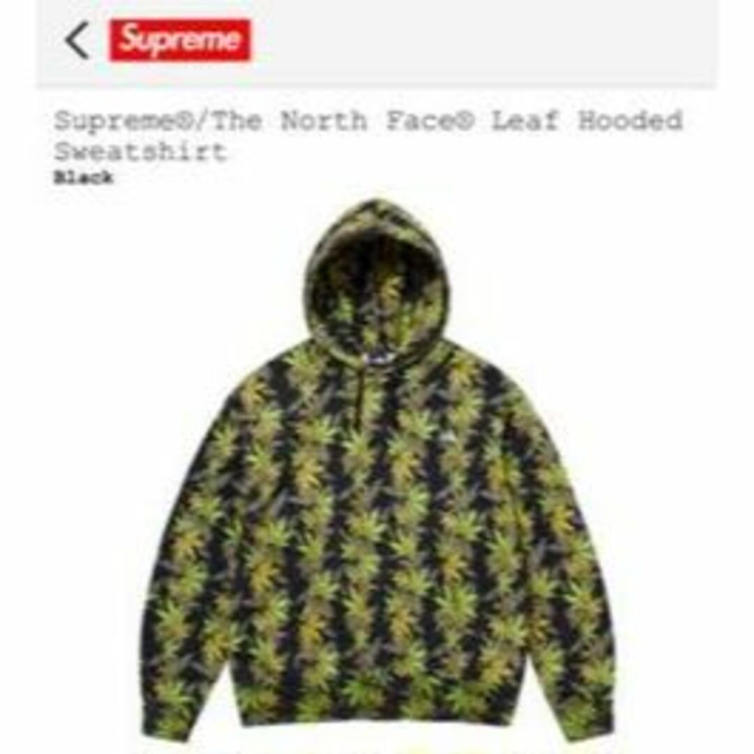 Supreme The North Face Leaf Hoodedのサムネイル