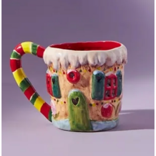 アンソロポロジー(Anthropologie)の新品Nathalie Lete  House Mug ナタリーレテマグカップ(グラス/カップ)