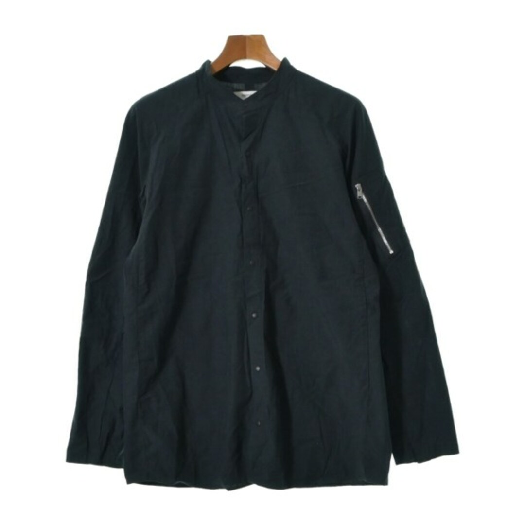 nonnative(ノンネイティブ)のnonnative ノンネイティヴ カジュアルシャツ 1(S位) 黒 【古着】【中古】 メンズのトップス(シャツ)の商品写真