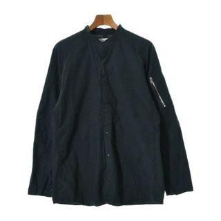 ノンネイティブ(nonnative)のnonnative ノンネイティヴ カジュアルシャツ 1(S位) 黒 【古着】【中古】(シャツ)