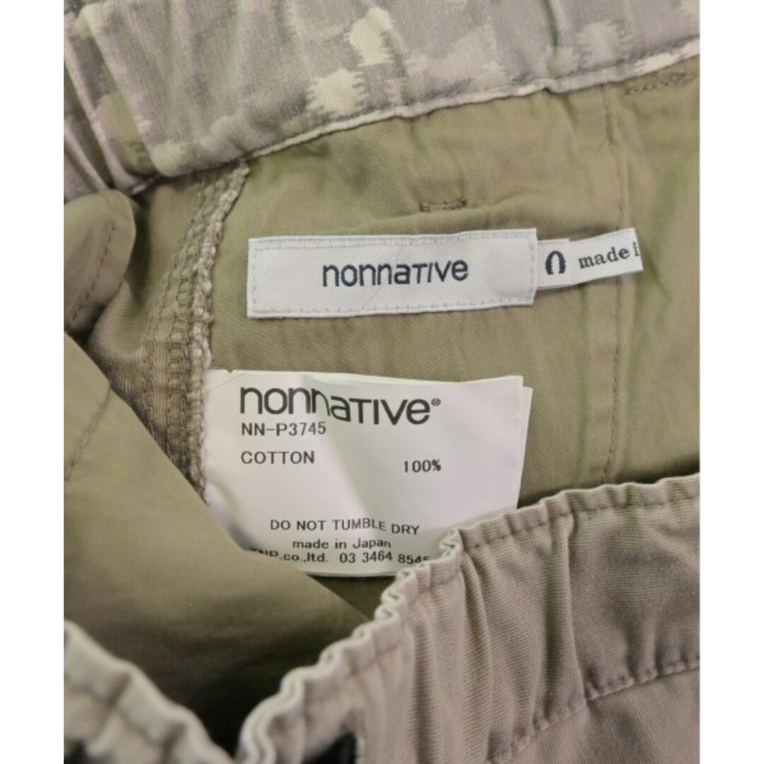 nonnative(ノンネイティブ)のnonnative ノンネイティヴ チノパン 0(XS位) ベージュ 【古着】【中古】 メンズのパンツ(チノパン)の商品写真