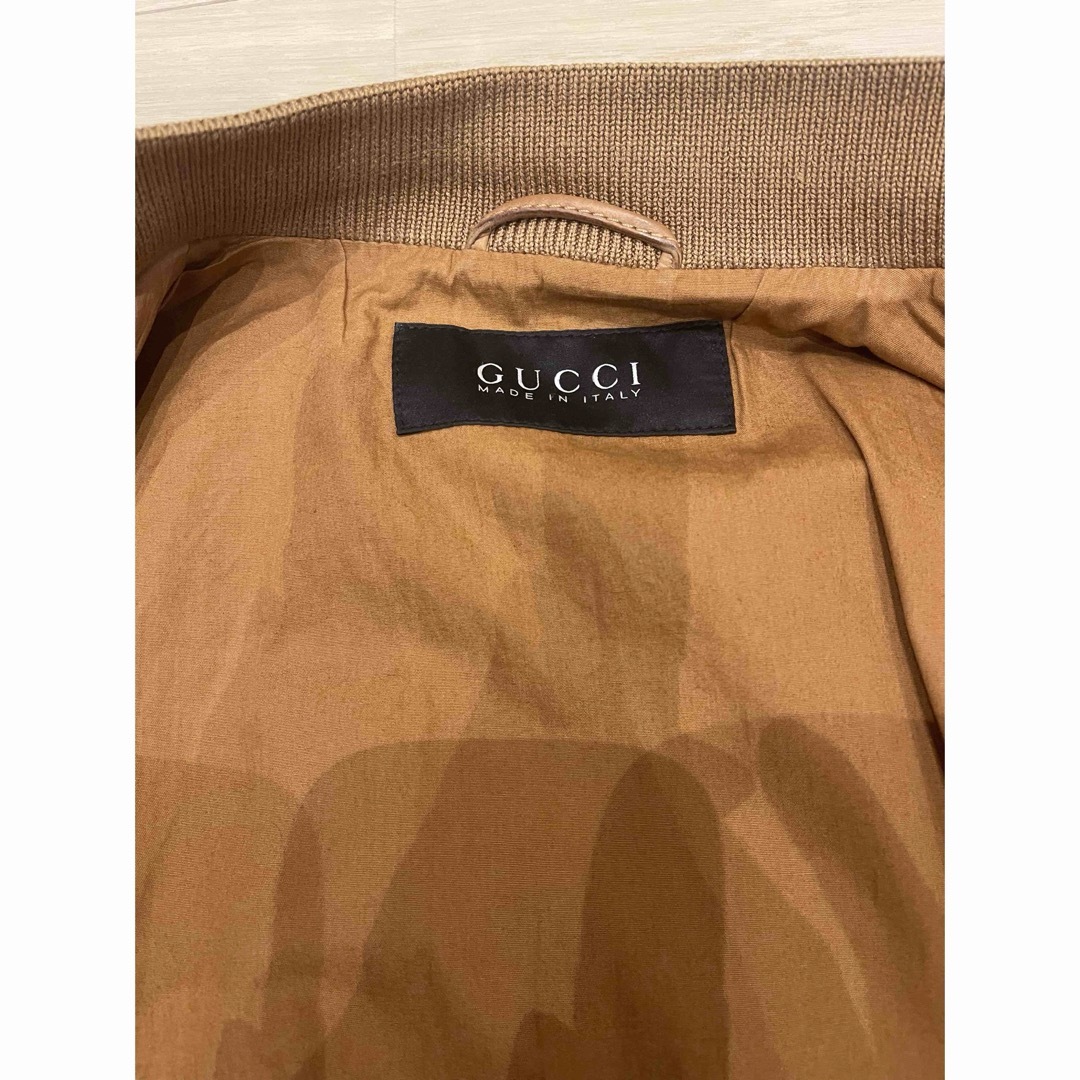 Gucci(グッチ)のGUCCIレザージャケットです。 メンズのジャケット/アウター(レザージャケット)の商品写真