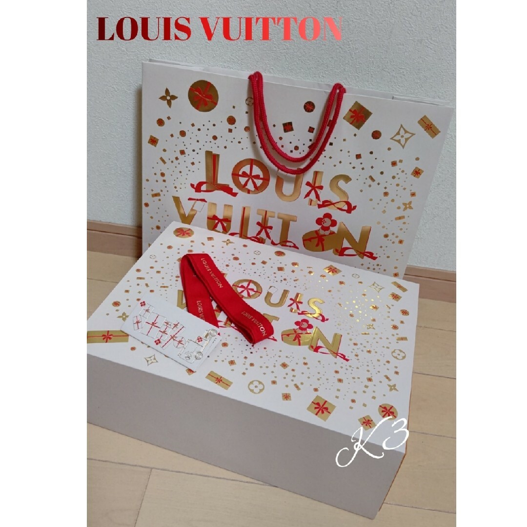 LOUIS VUITTON(ルイヴィトン)のLOUIS VUITTON ショッパー / クリスマス・ホリデー 限定 レディースのバッグ(ショップ袋)の商品写真