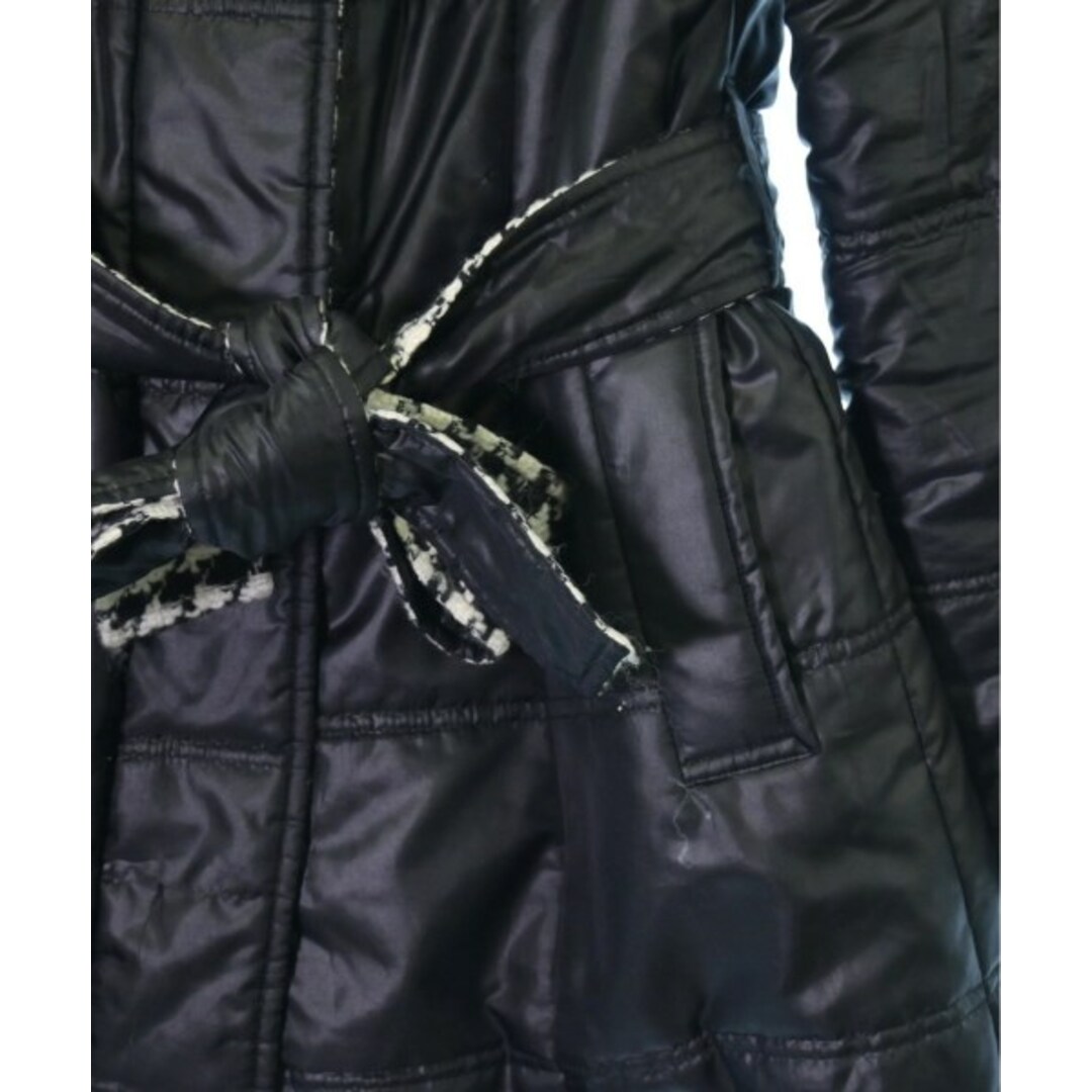 HANAE MORI(ハナエモリ)のHANAE MORI コート（その他） 38(M位) 黒x白(千鳥格子) 【古着】【中古】 レディースのジャケット/アウター(その他)の商品写真