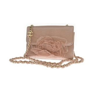 シャネル(CHANEL)のCHANEL シャネル ショルダーバッグ - ピンク 【古着】【中古】(ショルダーバッグ)