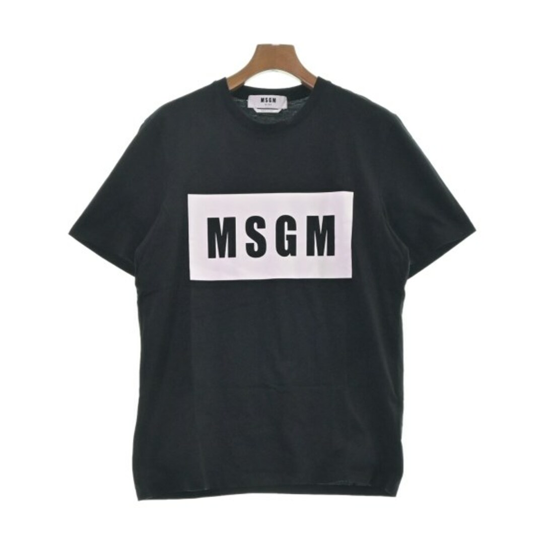 MSGM エムエスジーエム Tシャツ・カットソー XS 黒春夏ポケット