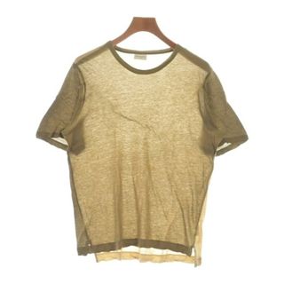 ドリスヴァンノッテン(DRIES VAN NOTEN)のDRIES VAN NOTEN Tシャツ・カットソー S ベージュ 【古着】【中古】(Tシャツ/カットソー(半袖/袖なし))