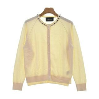 シモーネロシャ(Simone Rocha)のSimone Rocha シモーネロシャ カーディガン XS クリーム 【古着】【中古】(カーディガン)