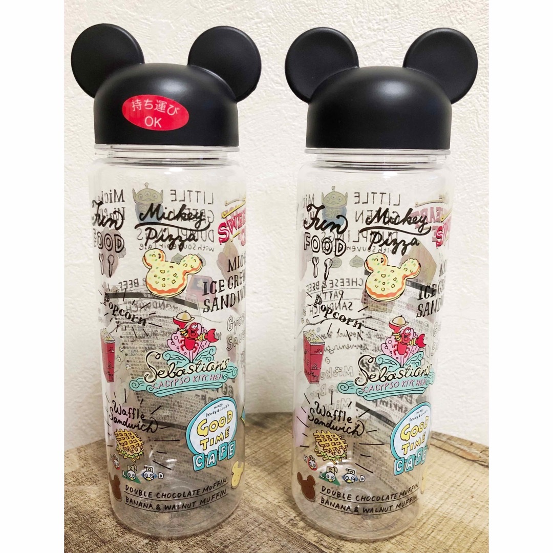 Disney(ディズニー)の〈新品・未使用〉ドリンクボトル ２本セット インテリア/住まい/日用品のキッチン/食器(タンブラー)の商品写真