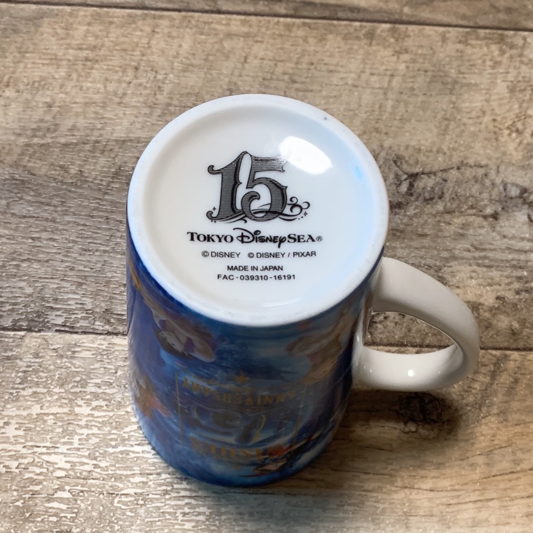 Disney(ディズニー)の東京ディズニーシー TDR TDS  15周年 マグカップ インテリア/住まい/日用品のキッチン/食器(グラス/カップ)の商品写真