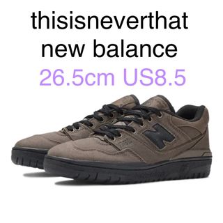 ディスイズネバーザット(thisisneverthat)のthisisneverthat New Balance 550 柴田ひかり(スニーカー)