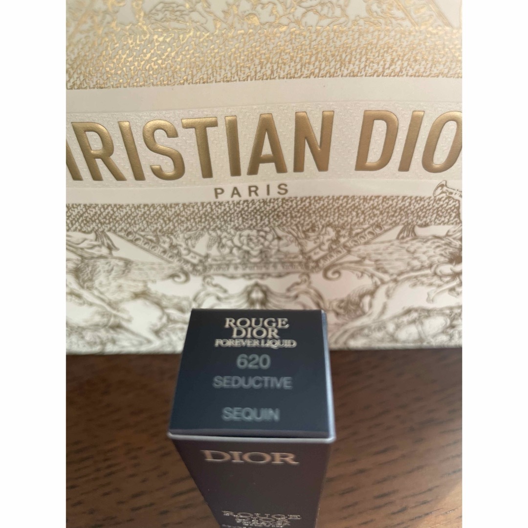 Dior(ディオール)のDIORフォーエバーリキッドシークイン620 コスメ/美容のベースメイク/化粧品(口紅)の商品写真