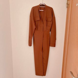 ワンピースZARA ザラ フラワー柄スリットワンピース XS  小花柄 完売 佐々木希着用