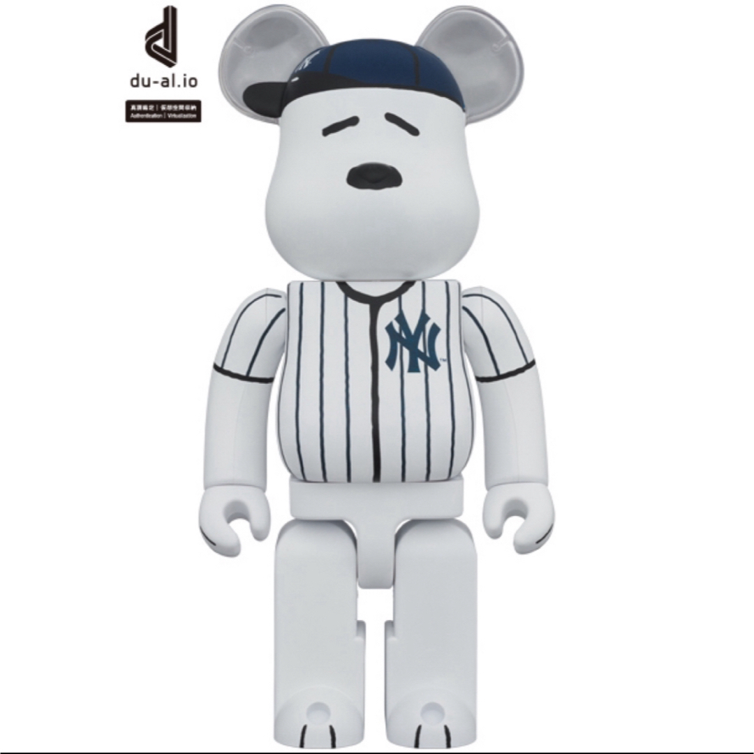 エンタメ/ホビーBE@RBRICK SNOOPY YANKEES 1000％