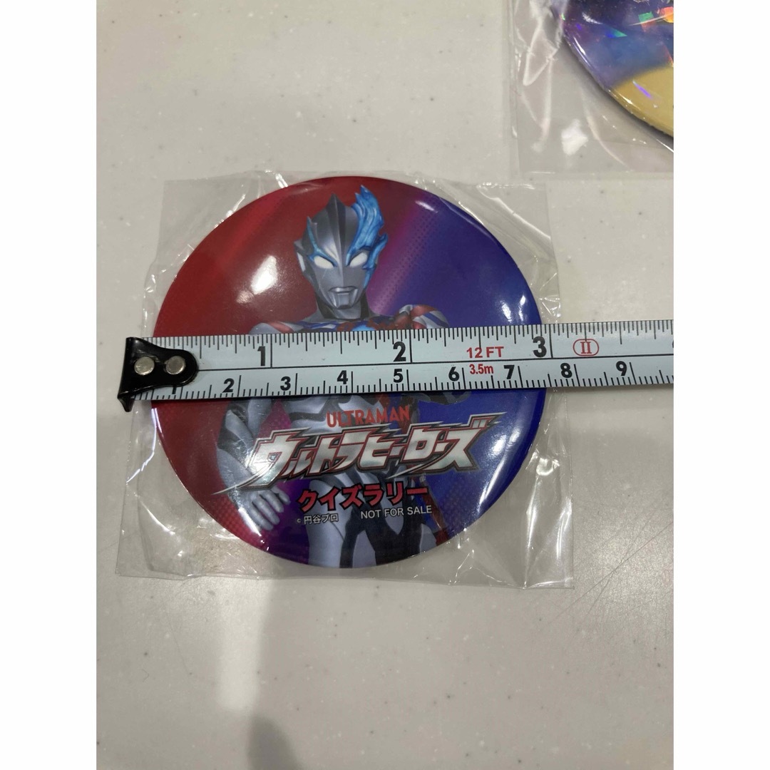 非売品　ウルトラマン　缶バッジ　クイズラリー　アリオ限定　オールコンプリート賞