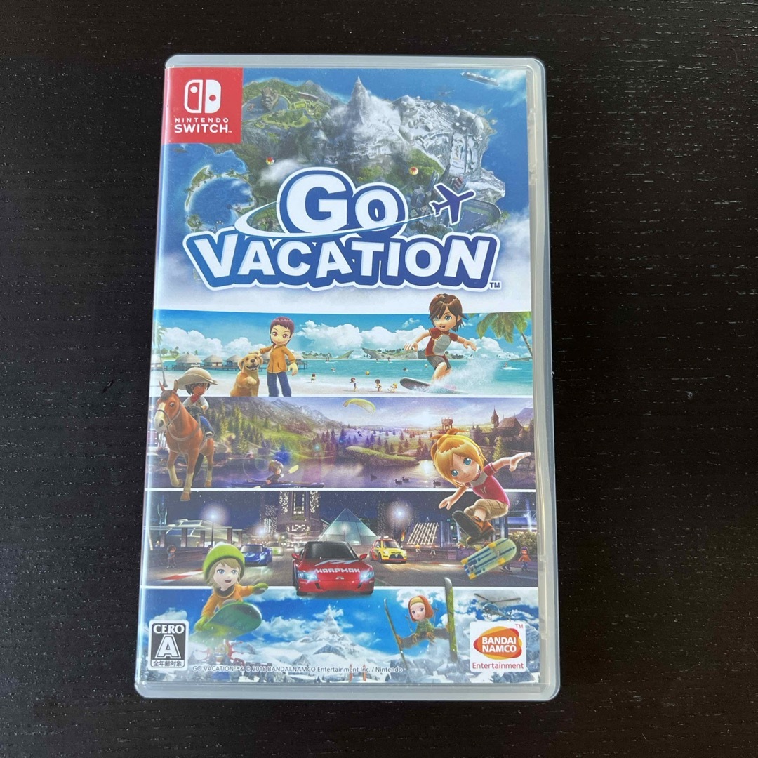 Nintendo Switch(ニンテンドースイッチ)のGO VACATION エンタメ/ホビーのゲームソフト/ゲーム機本体(家庭用ゲームソフト)の商品写真