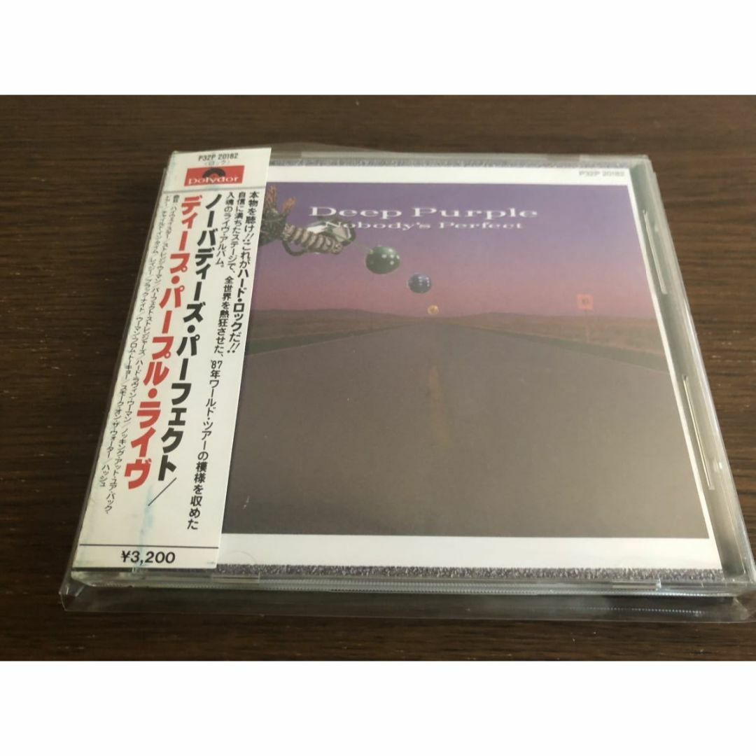「ノーバディーズ・パーフェクト」ディープ・パープル 日本盤 旧規格 帯付属 エンタメ/ホビーのCD(ポップス/ロック(洋楽))の商品写真