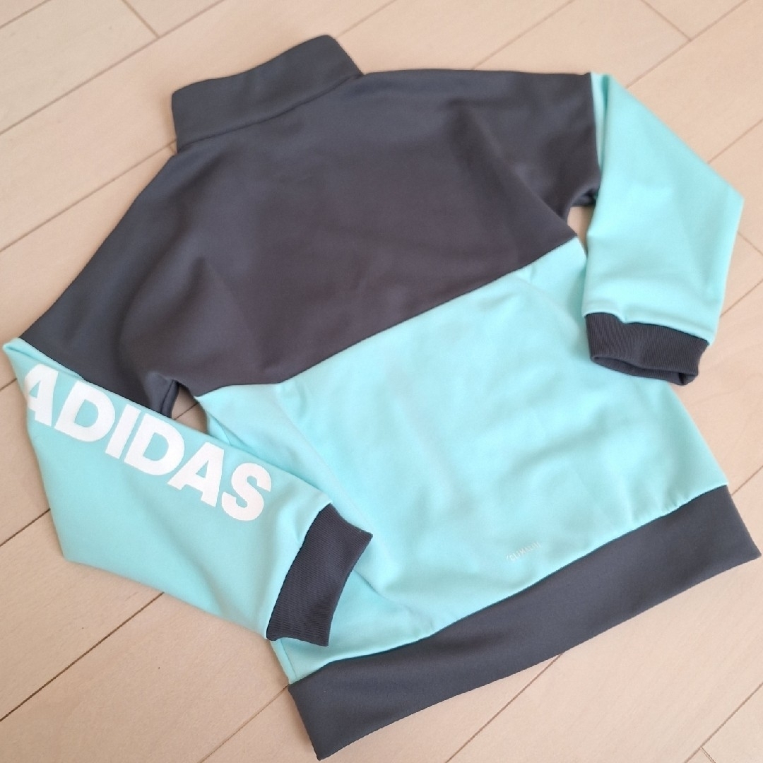 adidas(アディダス)のアディダス　ジャージ上着　130 キッズ/ベビー/マタニティのキッズ服女の子用(90cm~)(ジャケット/上着)の商品写真