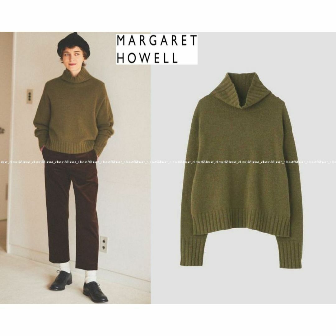 MARGARET HOWELL - 2022美品マーガレットハウエル☆ウールカシミヤ