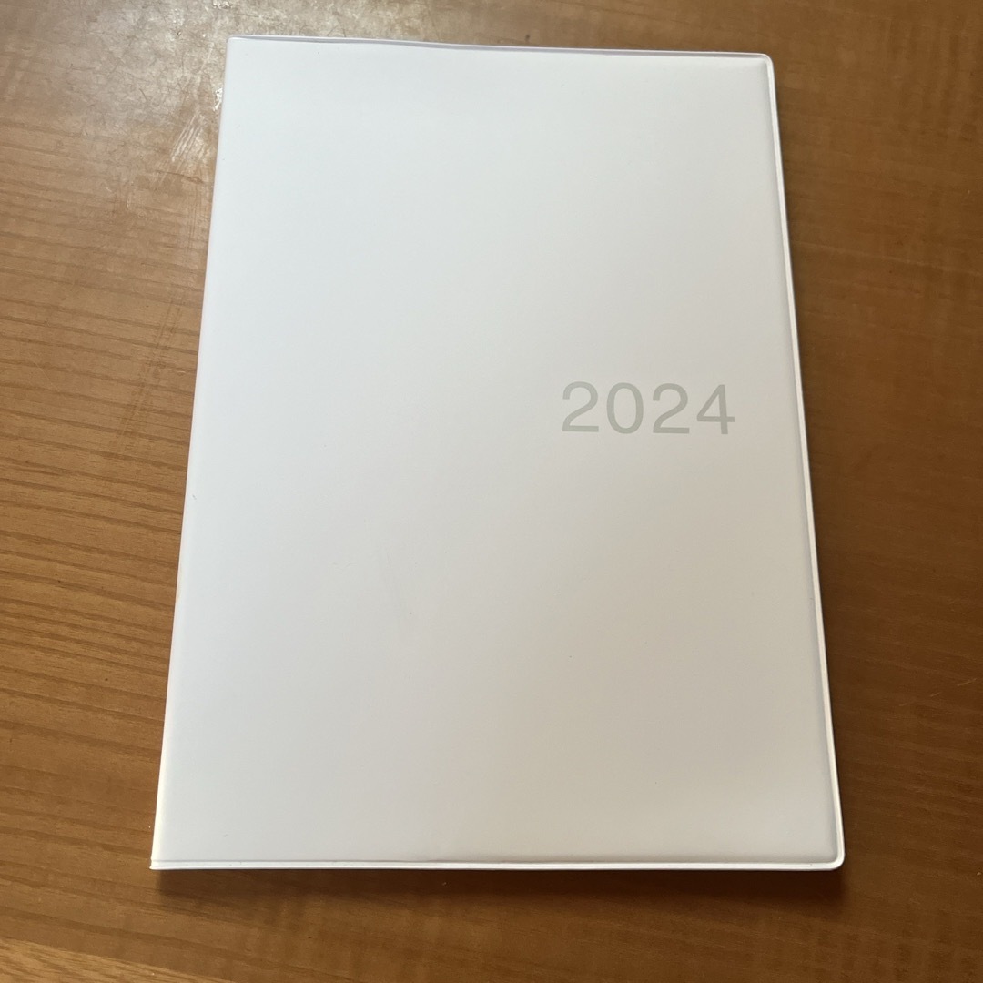 MUJI (無印良品)(ムジルシリョウヒン)の無印良品　スケジュール　2024 新品　 インテリア/住まい/日用品の文房具(カレンダー/スケジュール)の商品写真