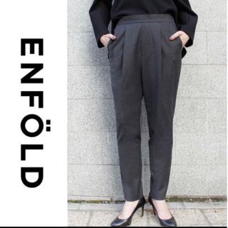 エンフォルド(ENFOLD)のまりり様専用　２点おまとめENFOLDパンツ＆クルーネックニット(クロップドパンツ)