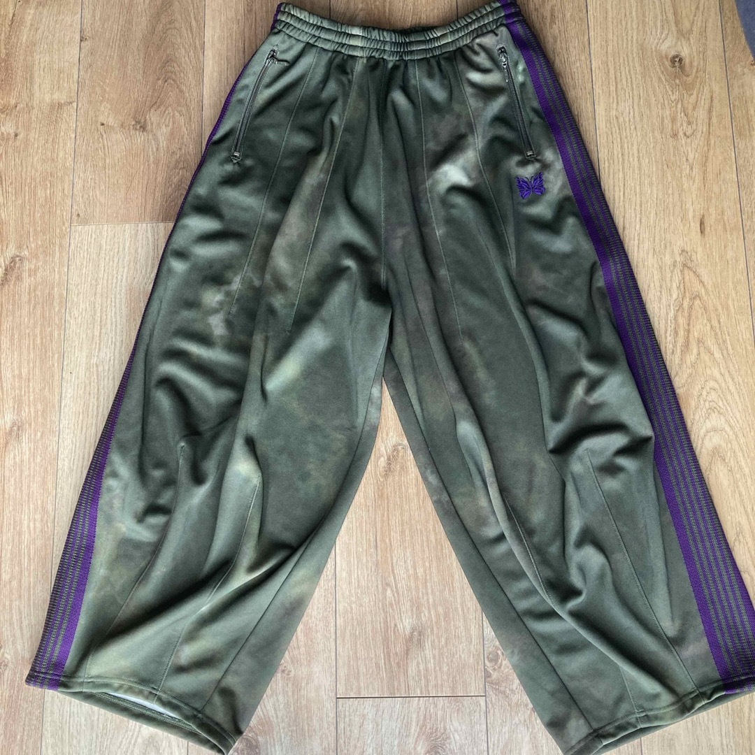 NEEDLES H.D.TRACK PANT UNEVEN-DYE PRITED