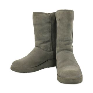 アグ(UGG)のアグ UGG ムートンブーツ 厚底 ショート    レディース 23.5(ブーツ)