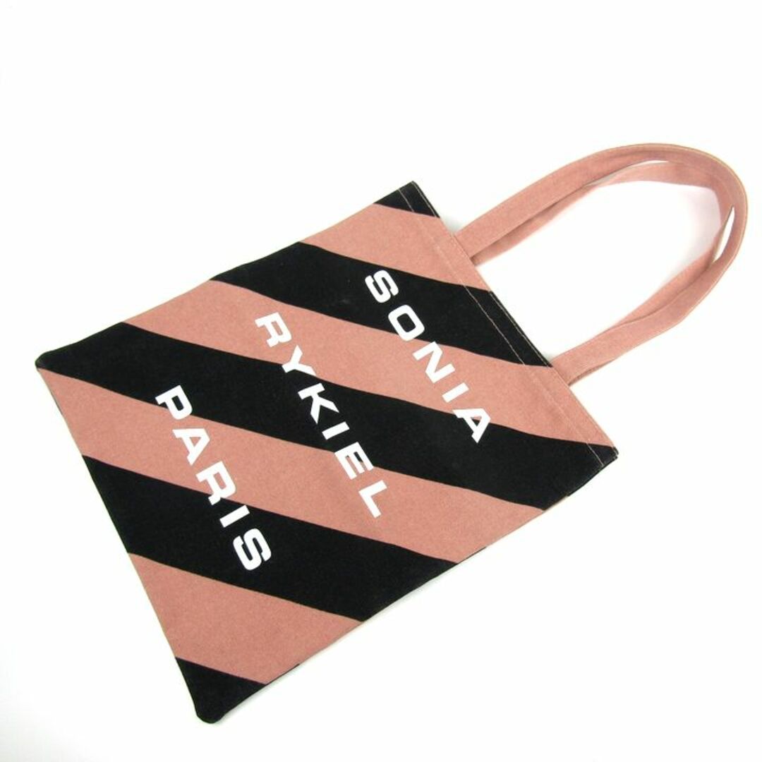 SONIA RYKIEL(ソニアリキエル)のソニアリキエル トートバッグ キャンバス ロゴ ショルダーバッグ ノベルティ ブランド 鞄 レディース ピンク Sonia Rykiel レディースのバッグ(トートバッグ)の商品写真