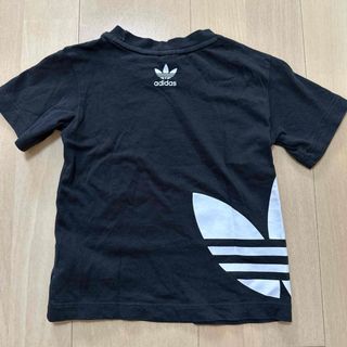 アディダス(adidas)のアディダス　半袖T 100 ブラック(Tシャツ/カットソー)