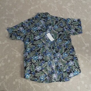 新品Mアロハシャツ 綿100 インド(シャツ/ブラウス(半袖/袖なし))