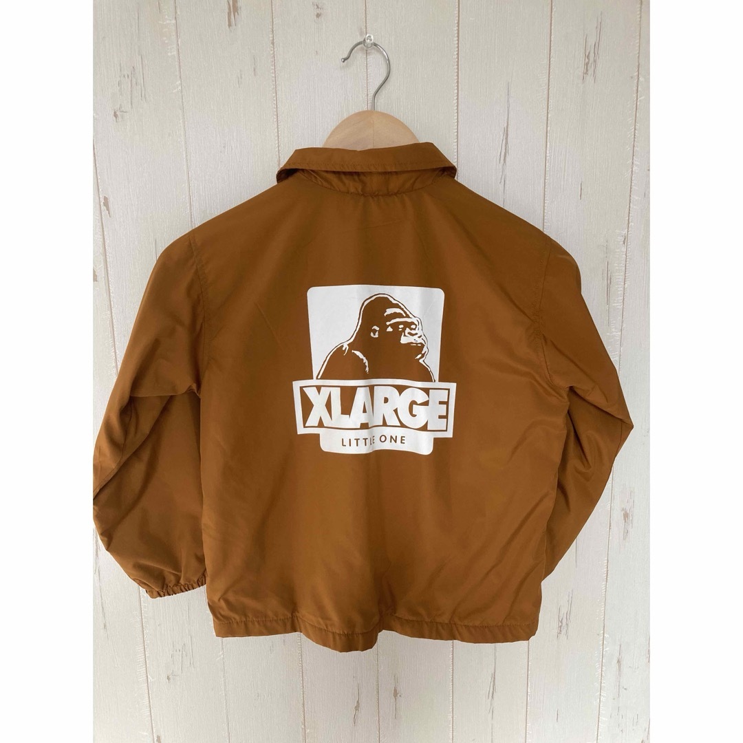 XLARGE(エクストララージ)のXLARGE コーチジャケット　120 キッズ/ベビー/マタニティのキッズ服男の子用(90cm~)(ジャケット/上着)の商品写真