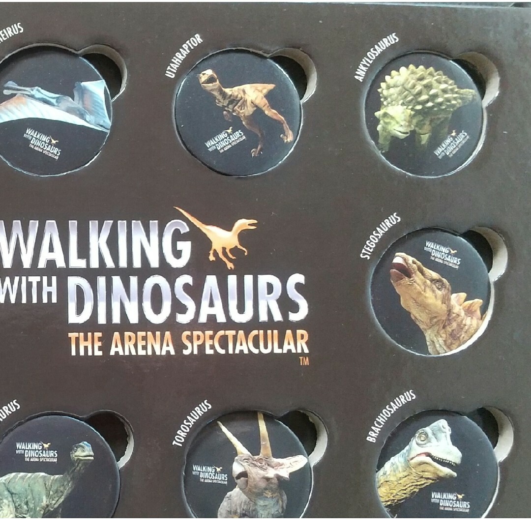 WALKING WITH DINOSAURバッヂセット エンタメ/ホビーのコレクション(その他)の商品写真