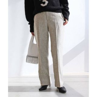 イエナ(IENA)のIENA イエナ　Sustaina Tweed ストレートパンツ【2022AW】(カジュアルパンツ)