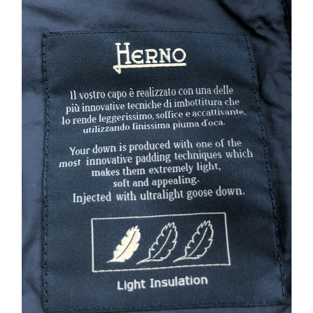 HERNO(ヘルノ)のヘルノ HERNO ダウンベスト    メンズ 46 メンズのトップス(ベスト)の商品写真