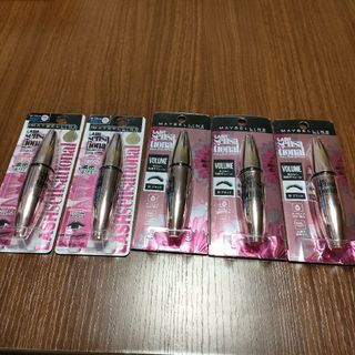 メイベリン(MAYBELLINE)のメイベリン ボリューム エクスプレス マスカラ×5セット パッケージ割れ2点(マスカラ)