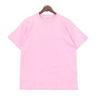 バレンシアガ ロゴ Tシャツ 612965 レディース ピンク BALENCIAGA 【中古】 【アパレル・小物】