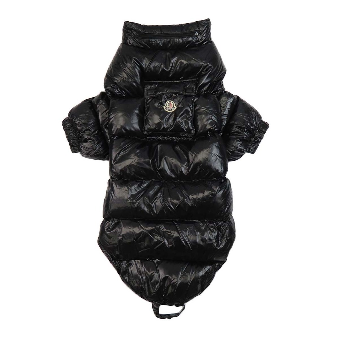 MONCLER(モンクレール)のモンクレール CHIHUAHUA ダウンジャケット ユニセックス ブラック MONCLER 【中古】 【アパレル・小物】 その他のペット用品(犬)の商品写真