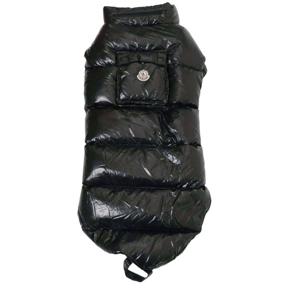 MONCLER(モンクレール)のモンクレール CHIHUAHUA ダウンジャケット ユニセックス ブラック MONCLER 【中古】 【アパレル・小物】 その他のペット用品(犬)の商品写真