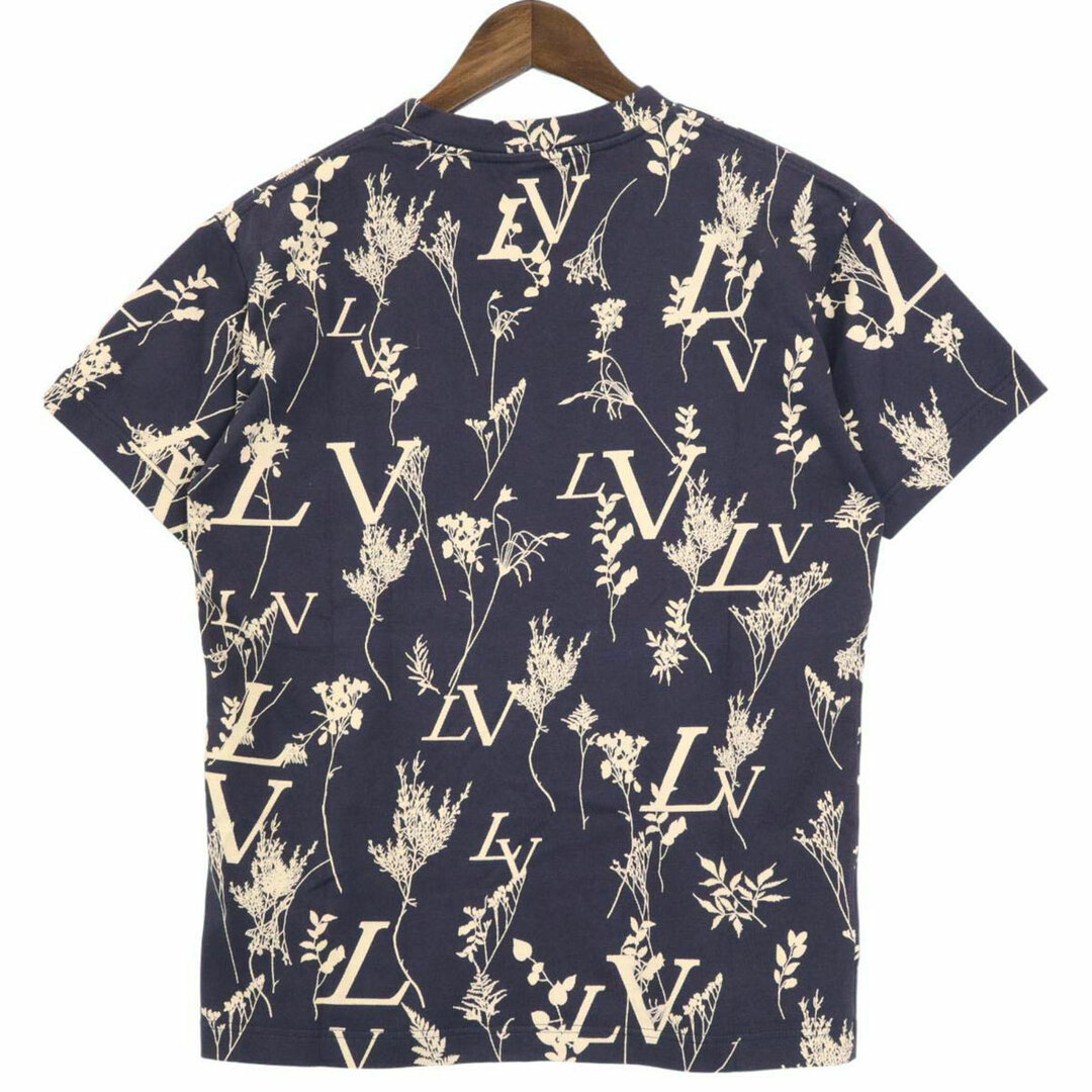 LOUIS VUITTON(ルイヴィトン)のルイヴィトン リーフディスチャージ Tシャツ メンズ ネイビー LOUIS VUITTON 【中古】 【アパレル・小物】 メンズのトップス(Tシャツ/カットソー(半袖/袖なし))の商品写真