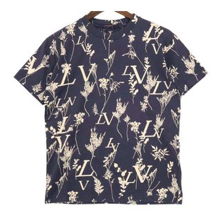 ルイヴィトン(LOUIS VUITTON)のルイヴィトン リーフディスチャージ Tシャツ メンズ ネイビー LOUIS VUITTON 【中古】 【アパレル・小物】(Tシャツ/カットソー(半袖/袖なし))