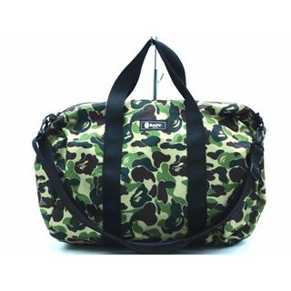 アベイシングエイプ(A BATHING APE)のA BATHING APE アベイシングエイプ BAPE BAPE べイプ ムック本 付録 カモフラ 2WAY ボストン バッグ カーキ ■■ メンズ(ボストンバッグ)