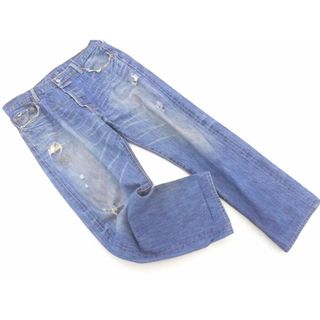 リーバイス(Levi's)のLEVI'S リーバイス 03501-01 ダメージ加工 ボタンフライ デニムパンツ size36/青 ■■ メンズ(デニム/ジーンズ)