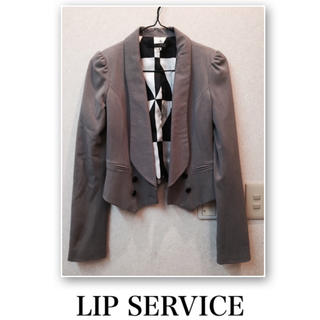 リップサービス(LIP SERVICE)のLIP SERVICE♡ジャケット(テーラードジャケット)