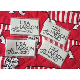 リサラーソン(Lisa Larson)のリサラーソン　生地　タグ(生地/糸)